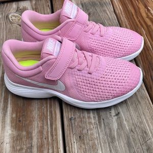 - Nike Revolution Pink Sneakers Size 13C